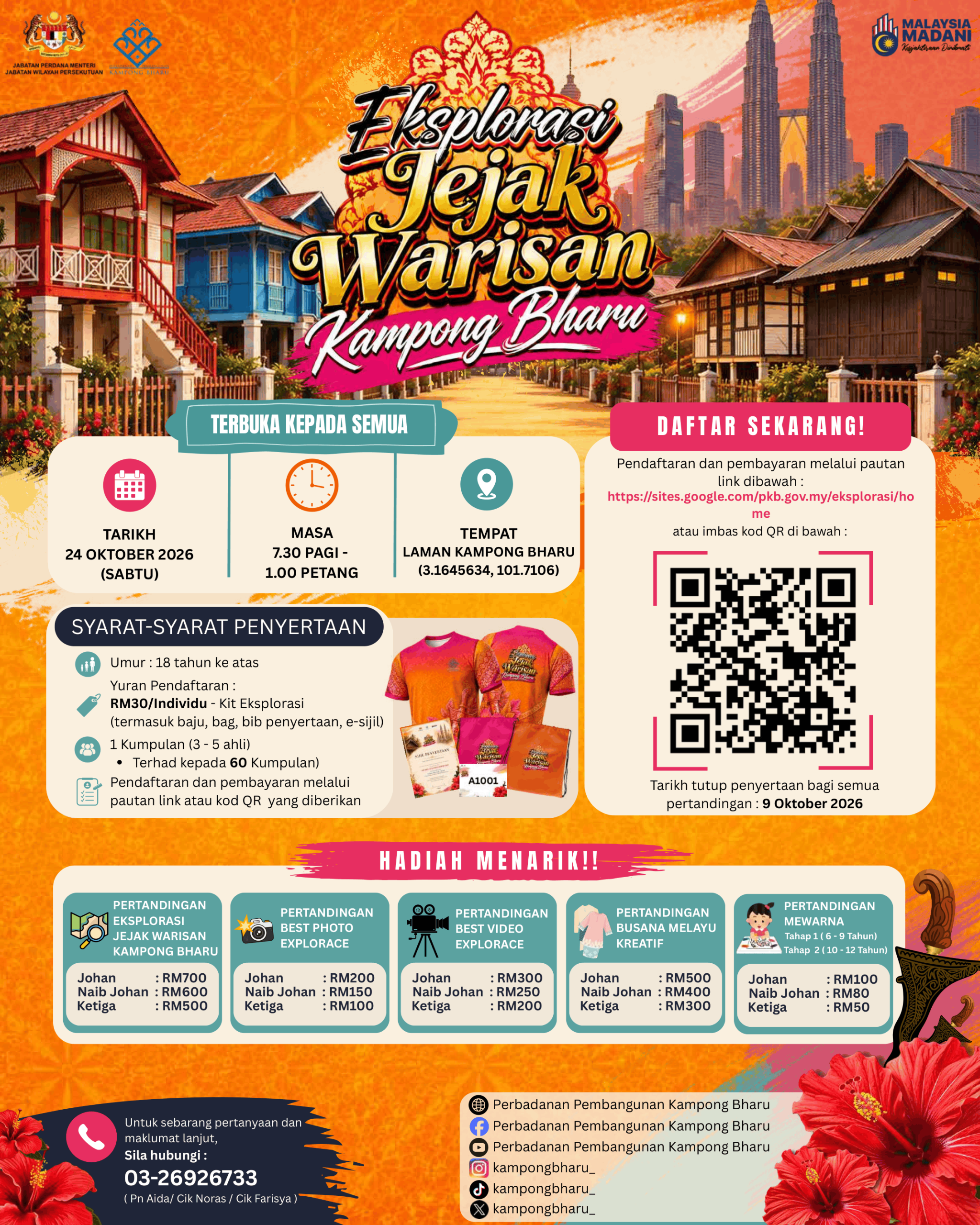 PROGRAM EKSPLORASI JEJAK WARISAN KAMPONG BHARU-1