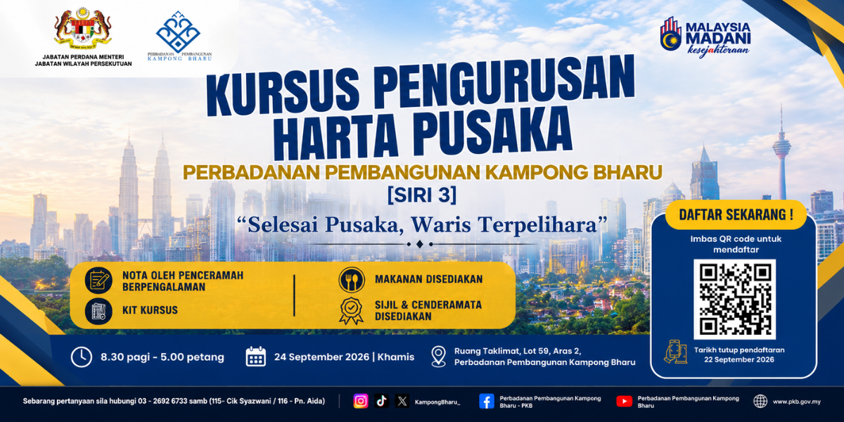 kursus pengurusan harta pusaka
